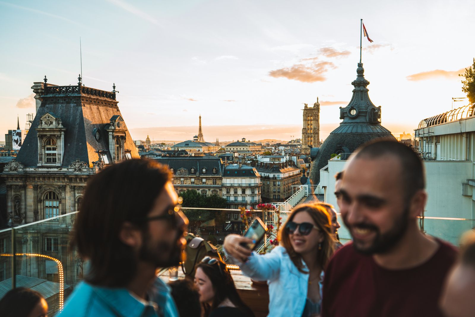 People photo — portrait in soft evening light